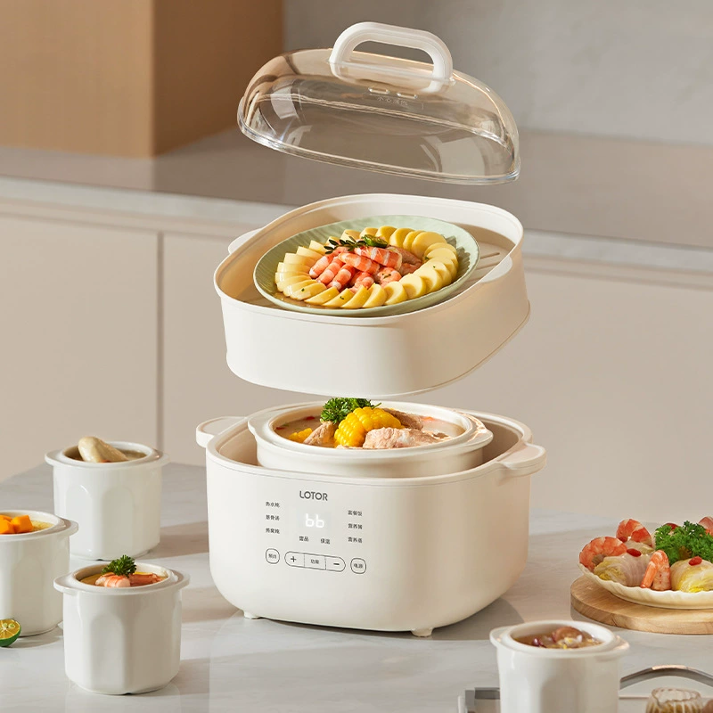 LOTOR Lobi мульти-мульти-электрическая кастрюля для приготовления каши для маленьких детей