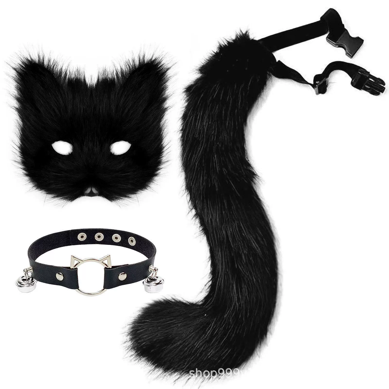 Mask, set, accessory, choker, (Cross-border trading), new collection, graduation party