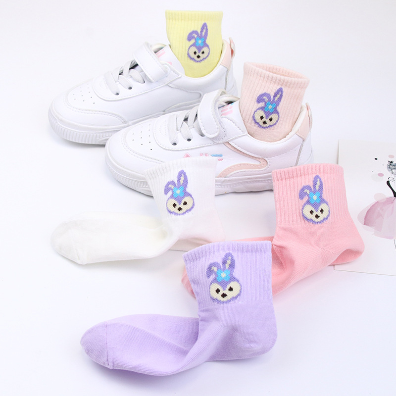 Wholesale New Kids Socks Girls Cartoon Cute Princess 1-15 Years Old Spring Baby Girls Students Mid-tube Socks Wholesale New Kids Socks Girls Cartoon Cute Princess 1-15 Years Old Spring Baby Girls Students Mid-tube Socks