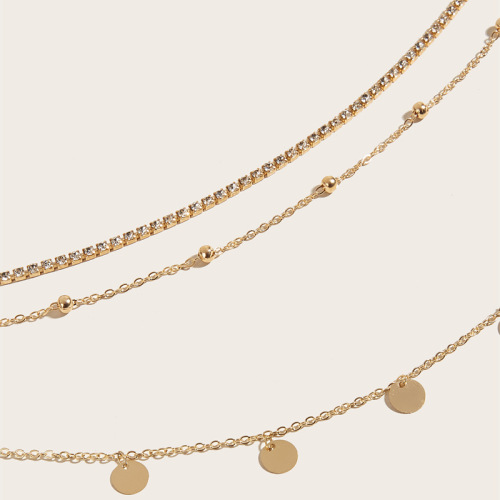 European and American cross-border jewelry women's waist decorations sexy chain three-chain model clothing accessories women's cross-border waist chain