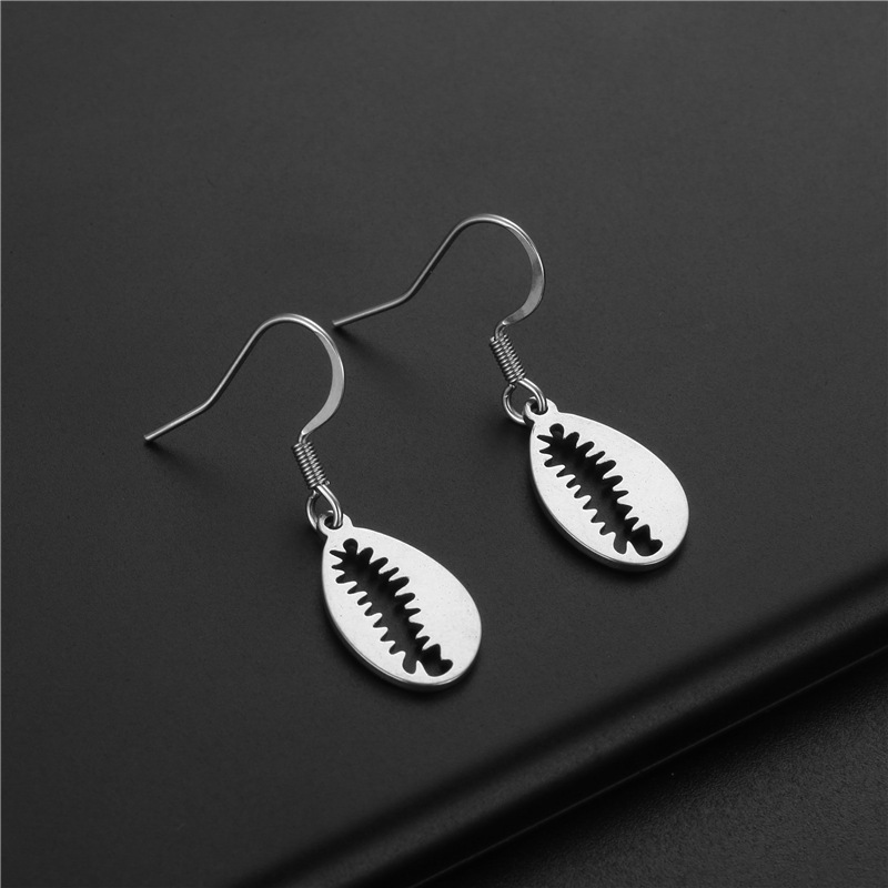 Vente En Gros Bijoux Lapin Étoile Lune Pendentif Boucles D&#39;oreilles En Acier Inoxydable Nihaojewelry display picture 7