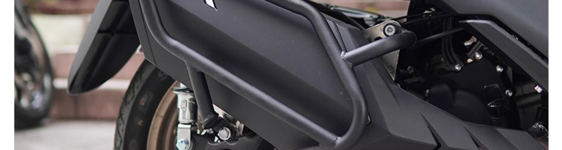 Applicable to Shengshi 368K 368G 368D modified parts exhaust bar silencer protection cover plate rack tail rack accessories