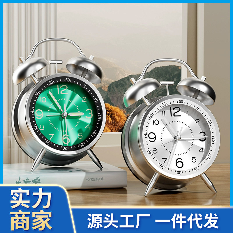Smart 2025 Small Alarm Clock Students Use Special Wake-up Artifact Clock to Wake Up Children Boys Girls Clock