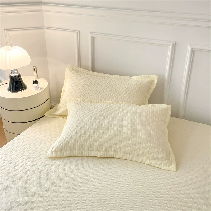 Sheet, set, mattress, dustproof bedspread, protective case, with embroidery, 3 piece set
