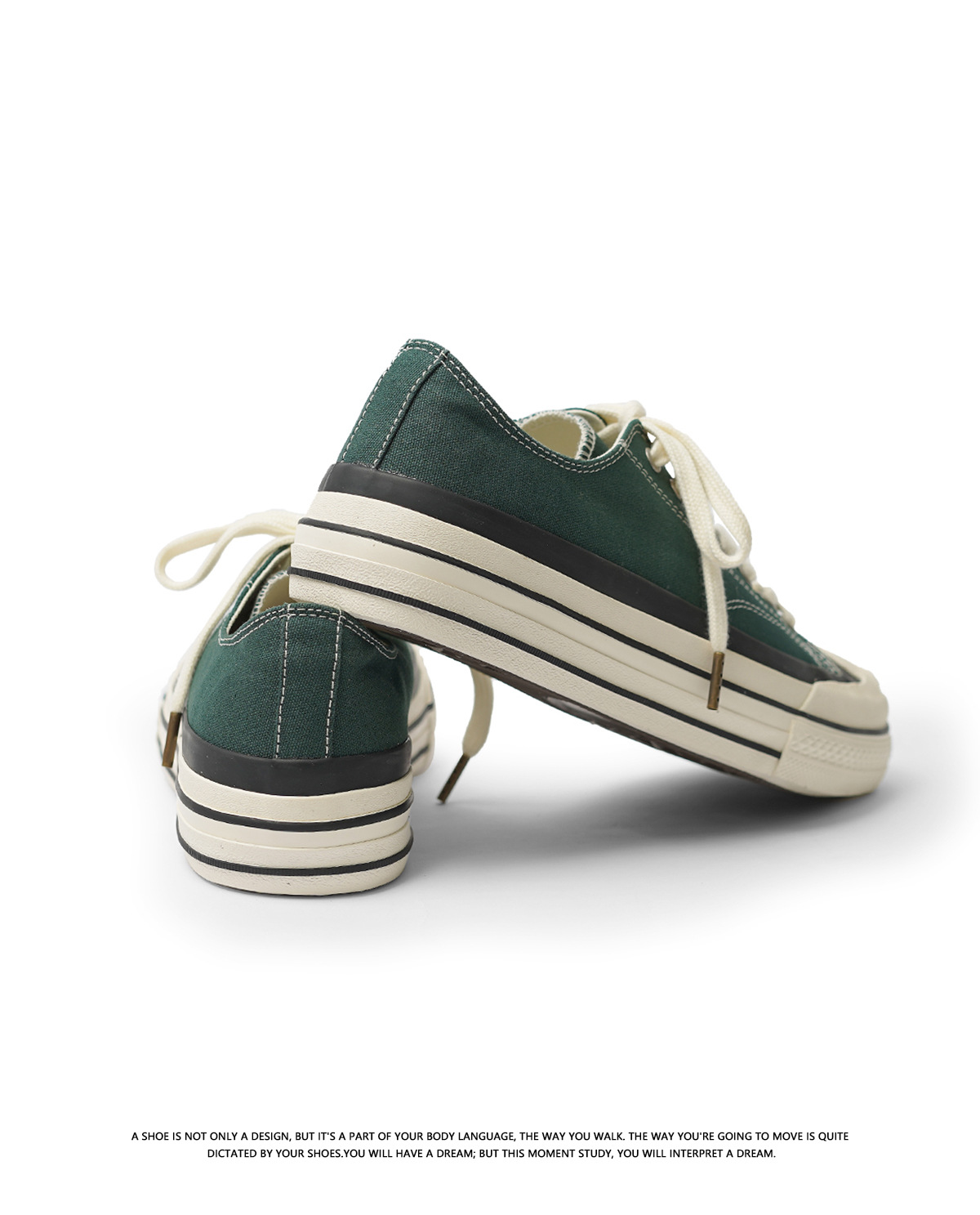 2024 nouvelles chaussures basses tendance en toile respirante à semelles épaisses pour hommes et femmes blanches, japonaises et_voghion.com