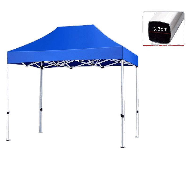 campana de cuatro esquinas para cabina al aire libre especial campana retráctil tipo grosor paraguas de cuatro patas paraguas solar cuadrada