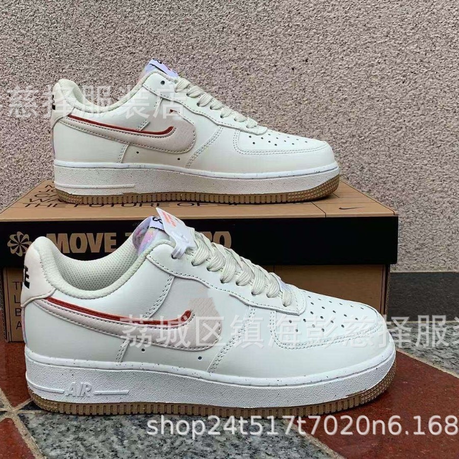 Precio de fábrica Putian puro nivel de cabeza original AF1 Halloween trigo negro y blanco panda baja fuerza aérea No. 1 comercio exterior transfronterizo