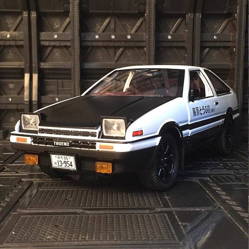 Toyota Ae86 Alloy Model Jdm Tokuai Simulation Sports Car Model Toy Car Model Figurine Birthday Gift