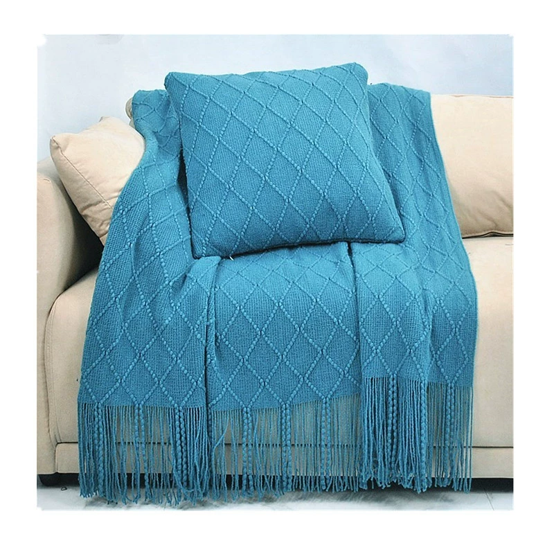 Pillow, sofa, knitted pillowcase for bedroom, wholesale