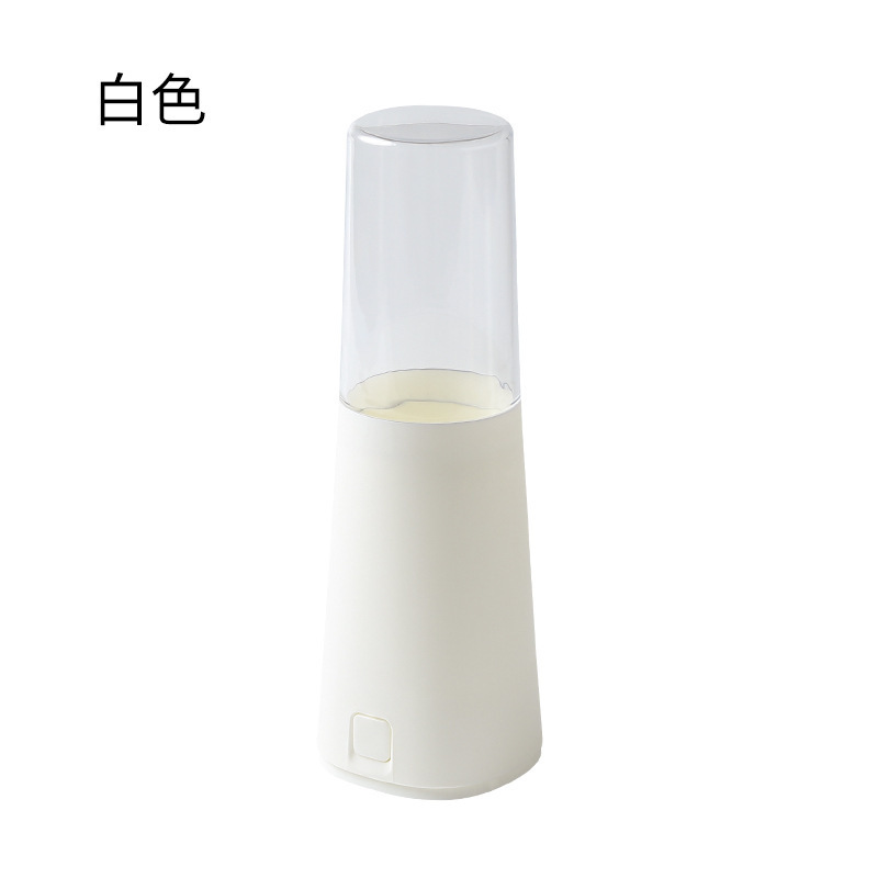 Caja de palillos con tapa a prueba de polvo Tubo de palillos japonés Drenaje de cocina Jaula de palillos Estante de plástico