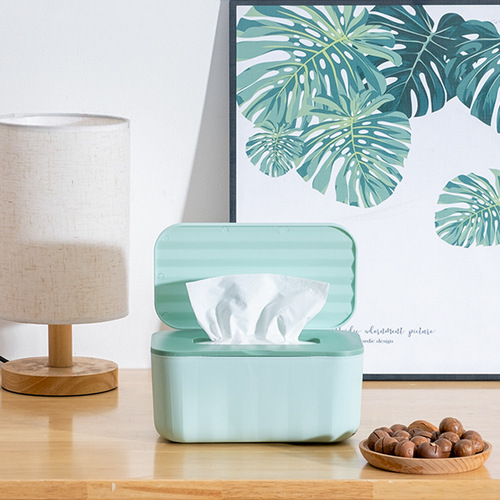 New creative wet tissue box large-capacity removable household dry and wet tissue box sealed dust-proof storage box