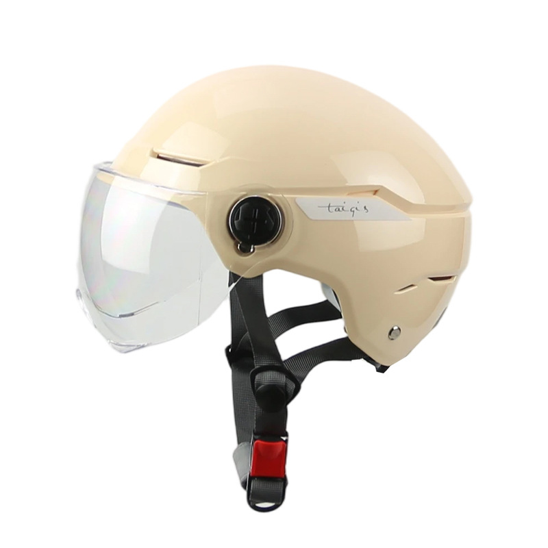 Customized Electric: Universal Motosiklet kaskı (dəbilqə) - yellow-light