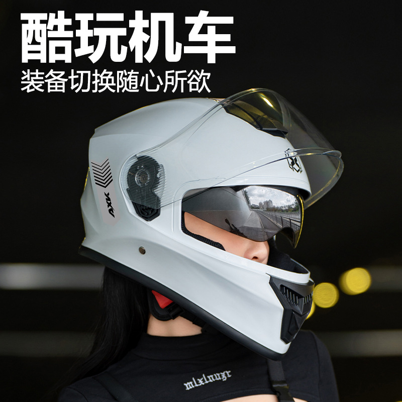 3C / DOT certificado casco de motocicleta hombre caliente invierno mujer casco completo de coche eléctrico cuatro estaciones nuevo casco estándar nacional