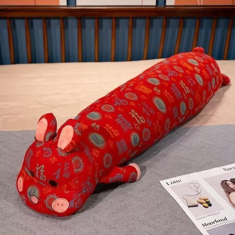 取り外して洗える長いかわいい花柄の布製枕、女の子が寝るためのベッドの脚クッション、ウサギの睡眠bjs|undefined
