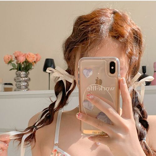 Butterfly clip hair accessory for women, side bangs clip, double ponytail, braided hair ribbon ballet ribbon duckbill clip hair decoration hairpin