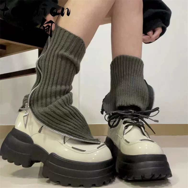 Xiaotian туфли на толстой подошве 2024 весна и осень новый нишевые дизайнерские чувства дикие повседневные академические туфли