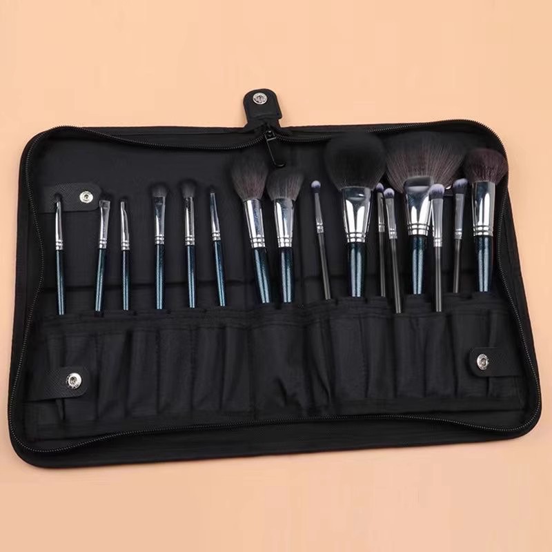capacious makeup brushes bag