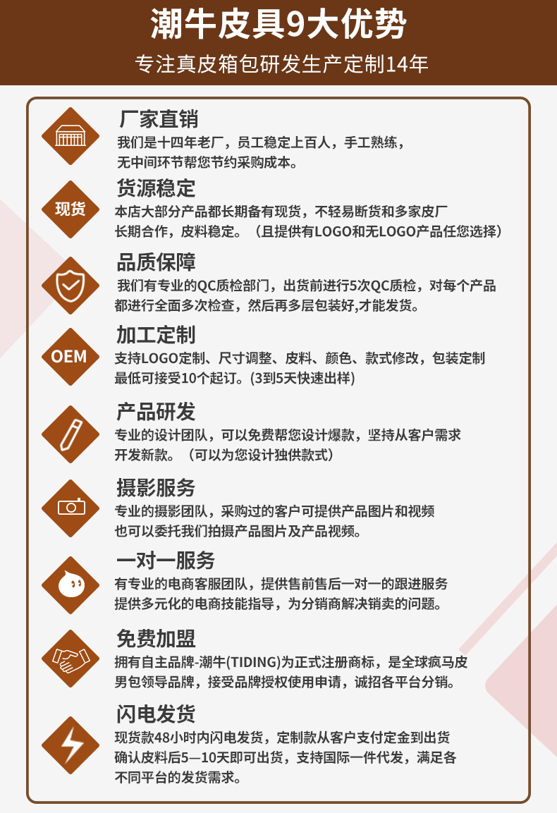 详情页9大优势模板