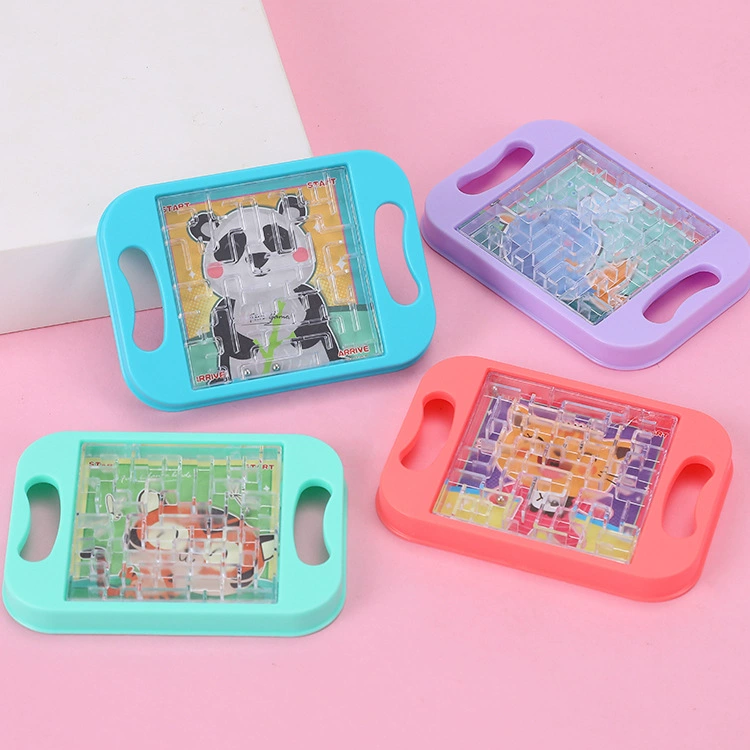 Мини-баланс лабиринт маленький размер ладони шарик лабиринт баланс мяч детские развивающие игрушки производители оптом