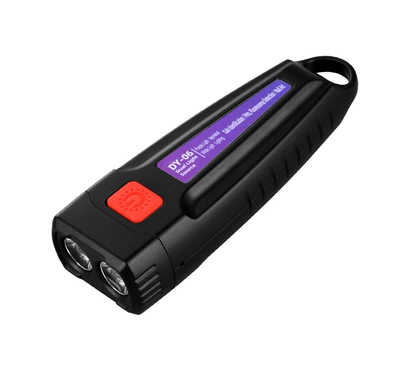 New purple light flashlight UV fənərlər - purple-light-black