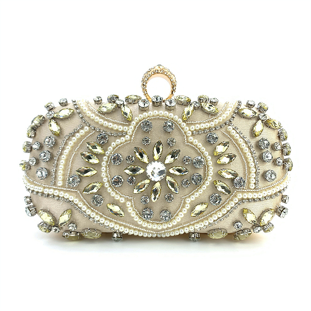 MAC013 Luxury Handbag with Diamond Cheongsam Design from Mariam's Collection10