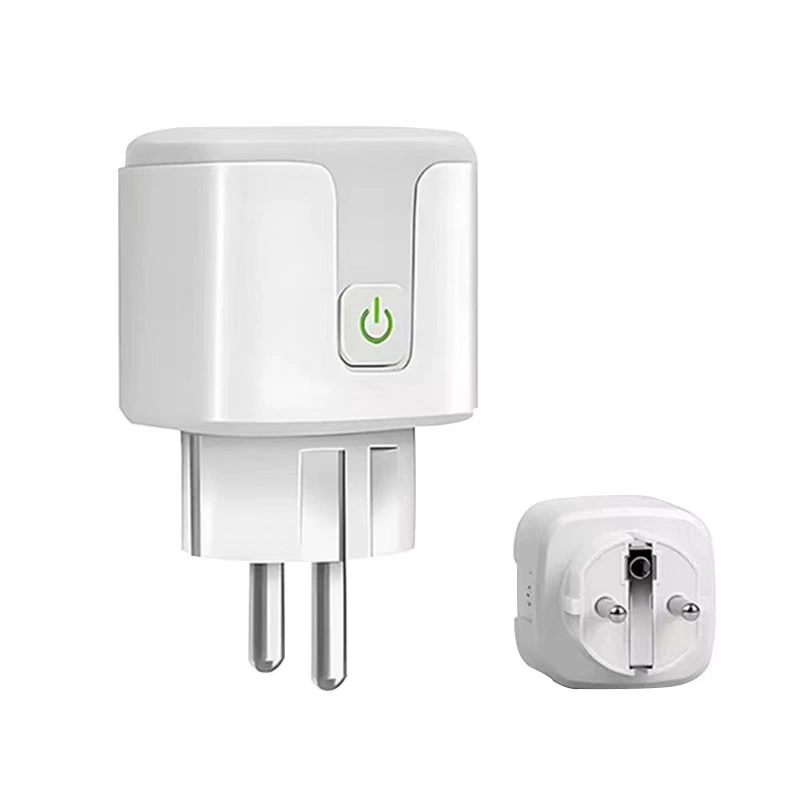 涂鸦 Metered European standard socket WIFI Bluetooth smart socket APP scheduled remote voice control Alexa