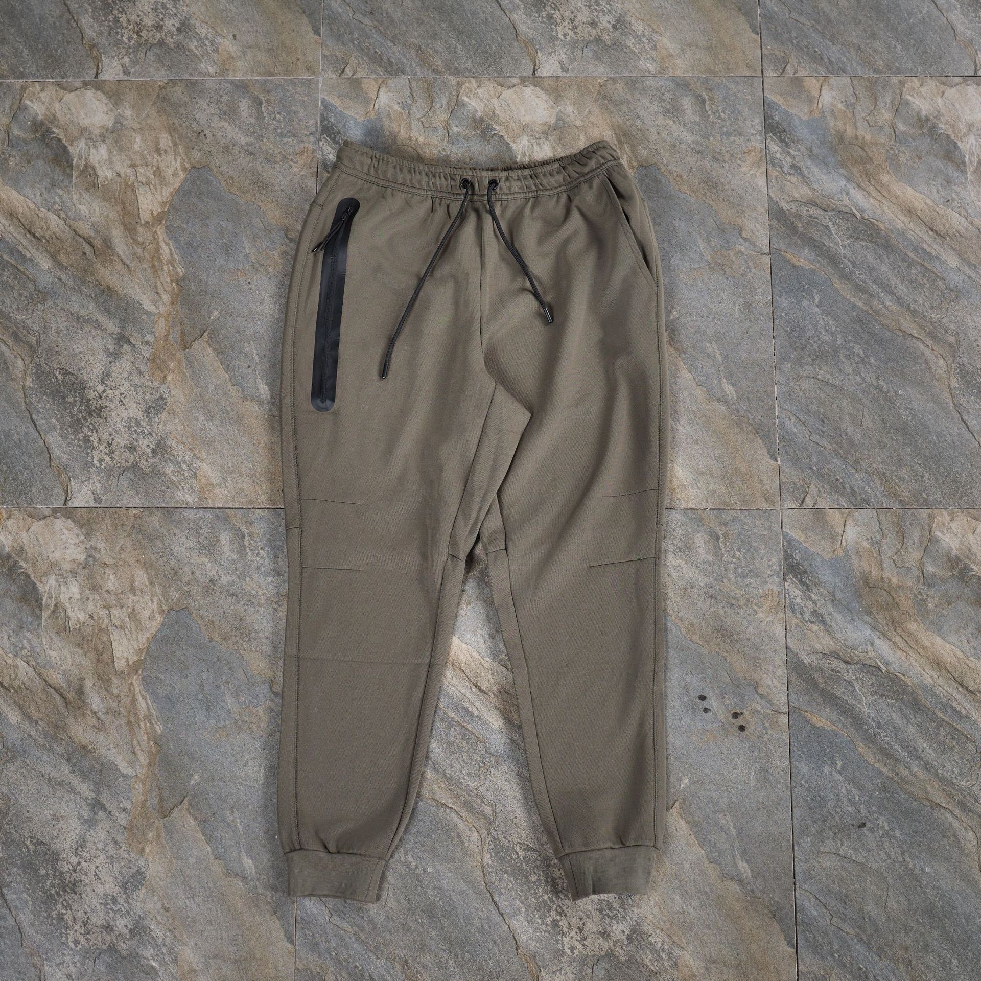 25 años de pantalones deportivos de algodón de aire de hombre primavera, otoño, invierno, pantalones casuales de pies pequeños