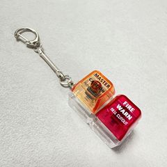 クロスボーダー 2 キー減圧ボタンメカニカル軸キーボードフィンガーピンチキーホルダー減圧おもちゃペンダント