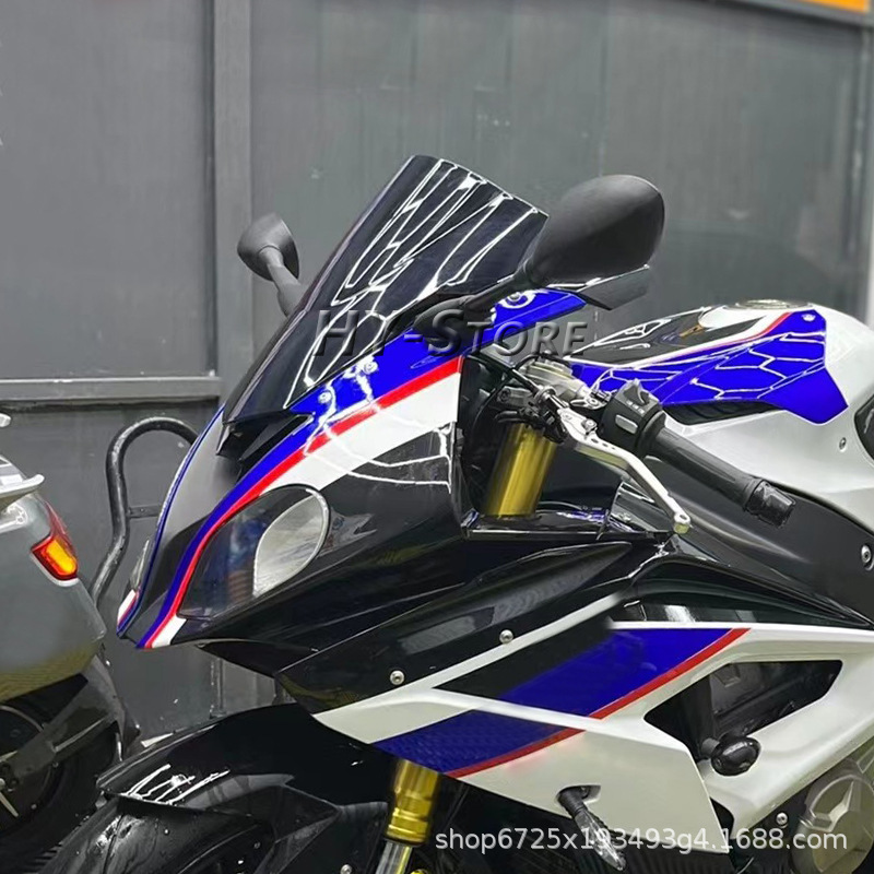 Suitable for Bmw S1000Rr 15-18 Years Front Windshield Windshield Windshield Windshield Deflector Cover
