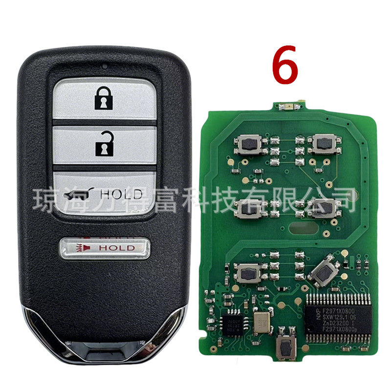 Fccid: Kr5V2X Is Suitable for Honda Vezel, Civic, Pilot, Fit Key with 47 Chip 433 Car Key