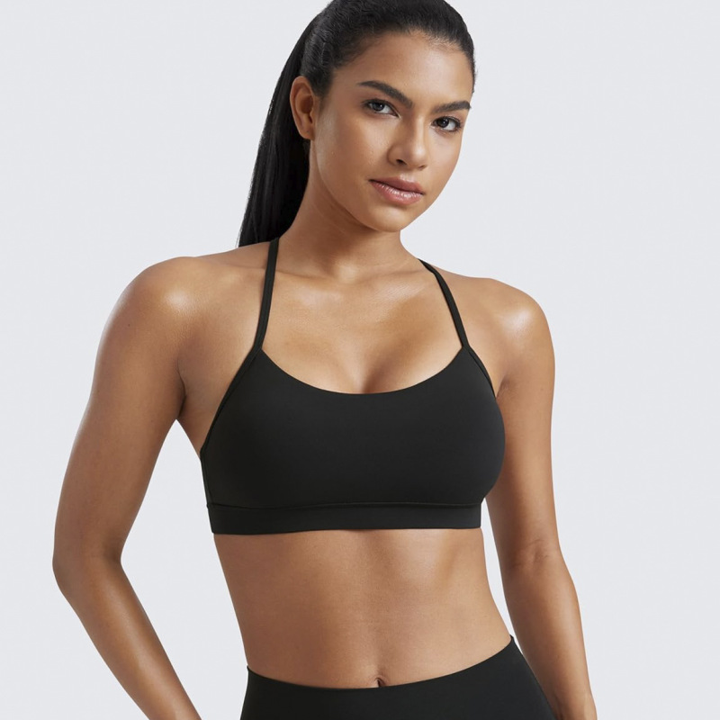 女性用スポーツブラ、フィットネス、ヨガ、スポーツ、美しい背中を提供するクロスボーダーAmazon限定|undefined