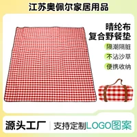 Оптовая продажа кемпинг для пикника коврик для наружного весеннего тура Qingnun ткань композитный коврик для пикника утолщенный водонепроницаемый ретро для пикника пляжный коврик