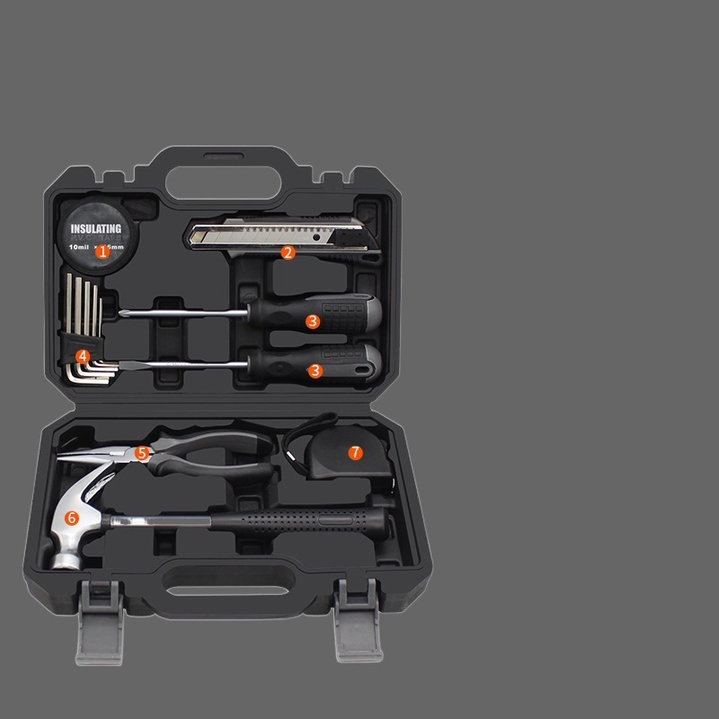 RHETT 가정용 일일 도구 상자 세트 가정용 다기능 유지 보수 하드웨어 12 대 1 스크류 드라이버 FENGTUO