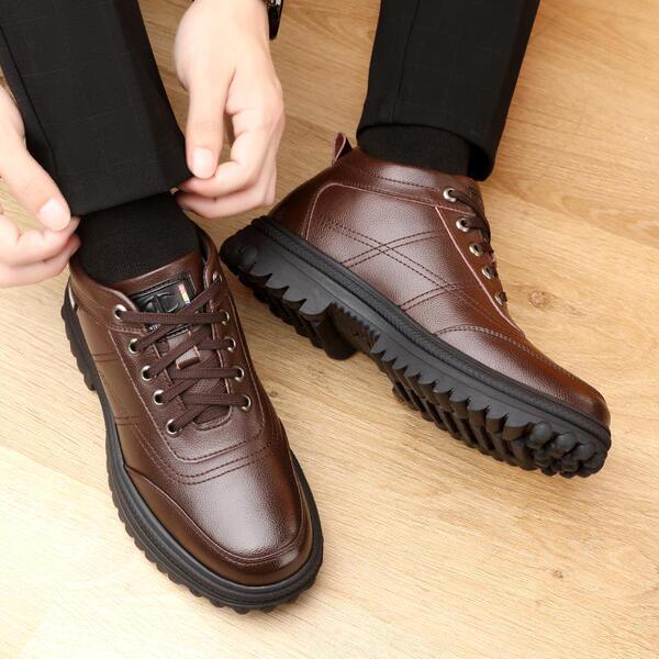 Winter cotton shoes for men