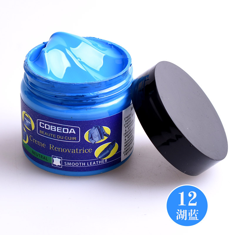 Venta directa de fábrica kangbida agente de coloración de cuero sofá bolsa de cuero para colorear zapatos de cuero de reparación de desgaste color suplemento crema