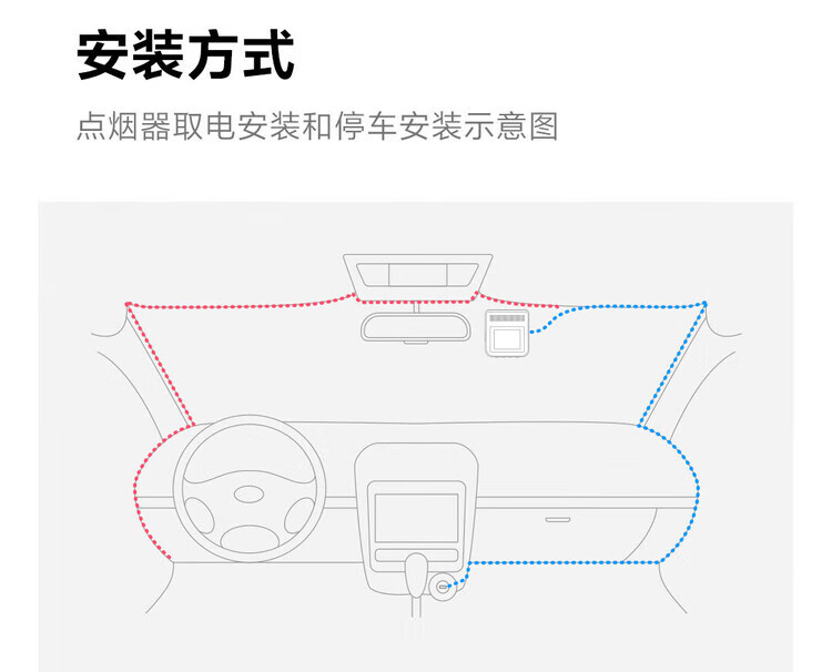 70Mai Driving Recorder A400 Hd 1620P Night Vision Wifi Single Lens 70Mai Car Dash Cam