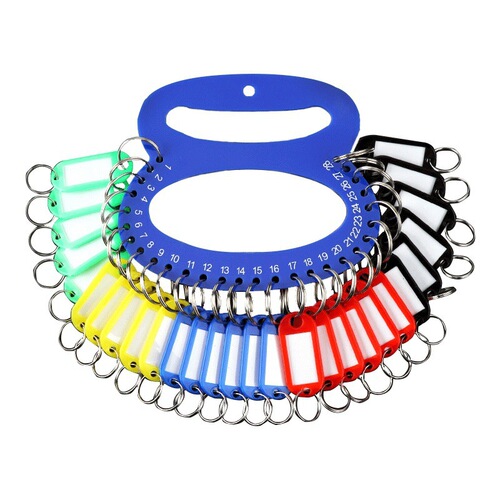 Non-magnetic stainless steel key plate stainless steel key plate ring hotel hotel school warehouse portable key plate