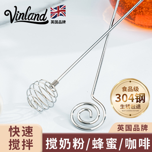 British Stirring Stick Honey Spoon Milk Powder Stirring Stick Baby Spoon Milk Dispenser Stainless Steel Food Grade