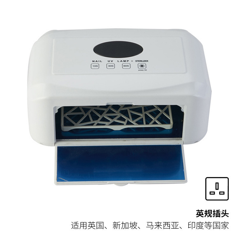Lámpara de Uñas de 80W para Venta al por Mayor, Fuente de Luz Dual, Sensor Inteligente, Lámpara de Fototerapia, Secado Rápido de Gel, Máquina de Uñas