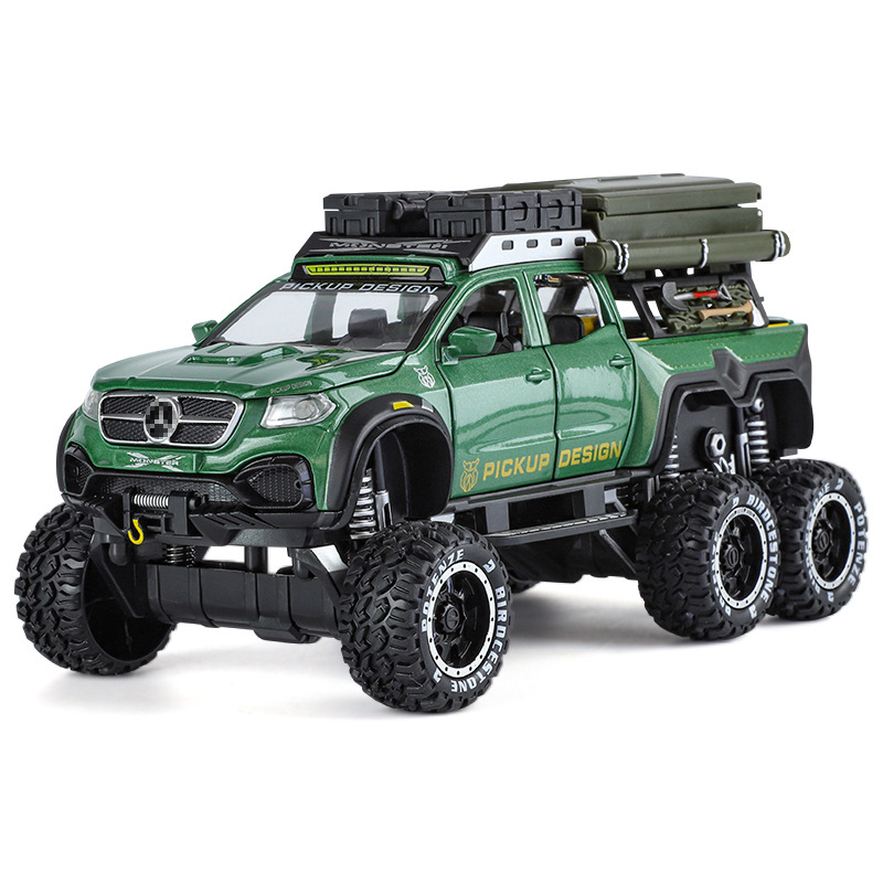 1: 28 Daben X-CLASS modelo de aleación de camping coche todoterreno juguetes para niños 4s tienda adornos transfronterizos