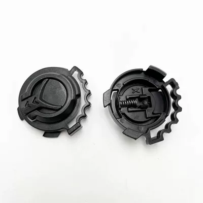 Suitable for motorcycle helmet lenses, Dəbilqə (Kaska) aksesuarları - 32-accessories-pair-of-five-speed-black-buckles