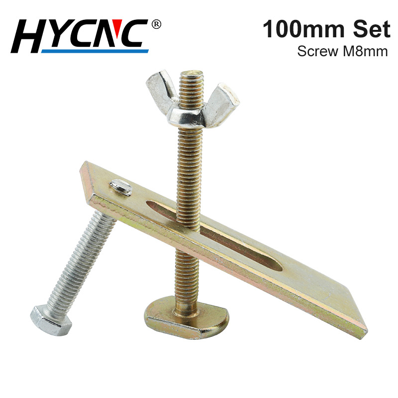 100mm 프레스 플레이트 세트 (골든 스크류 M8mm)