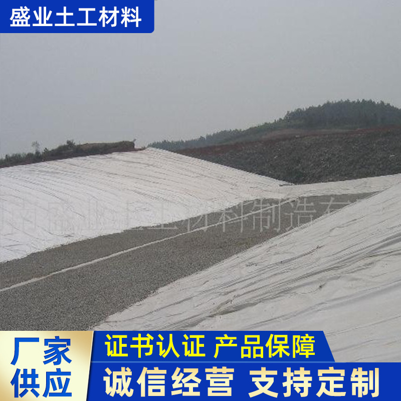 聚乙烯土工膜 固体废弃物处理厂氧化塘养虾养生高密度塑料膜供应