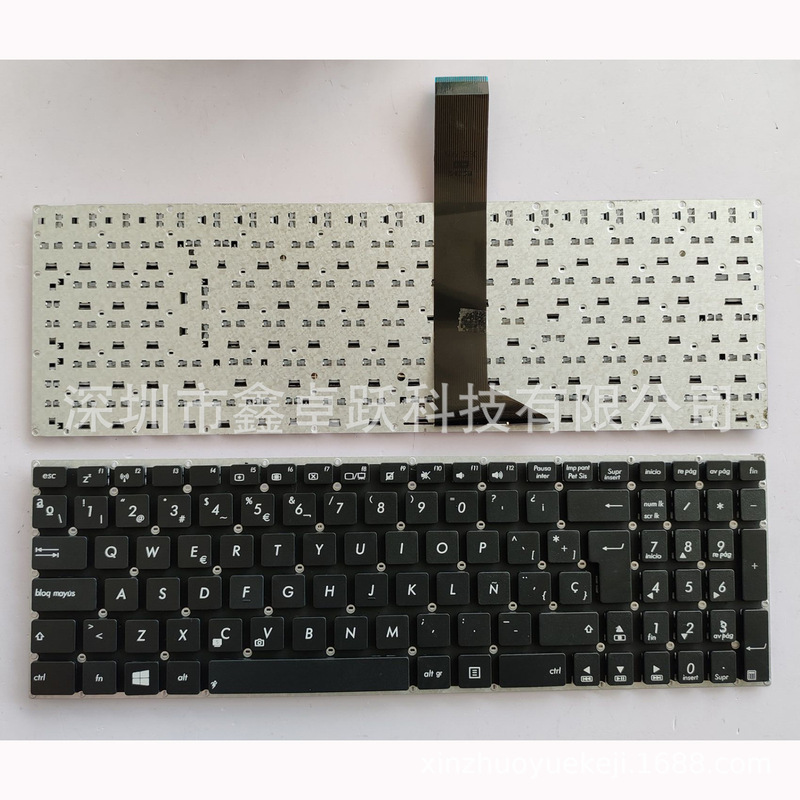 Usruspukfr Is Suitable for Asus X550C K550V A550C R510L X552M F550 Keyboard W50J Usruspukfr Is Suitable for Asus X550C K550V A550C R510L X552M F550 Keyboard W50J