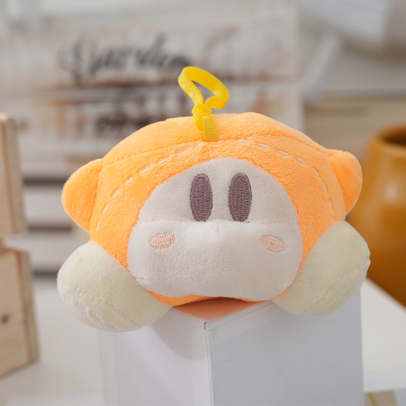 Girls Bag Keychain Plush Doll Pendant Kirby Couple Keychain Pendant Doll Pendant