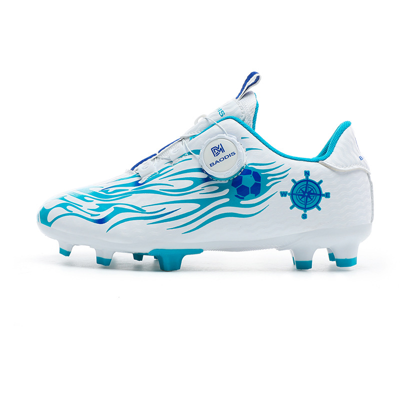 Children's Football Shoes for Boys 2026 New Model with Broken Studs Tf Kids' C Ronaldo Sports Shoes for Boys Primary School Students