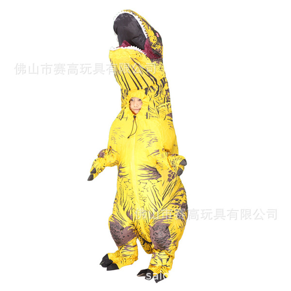 Inflatable dinosaur