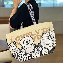 目立つバッグ編み袋手提げ袋覇膜防水モーターショー会ギフトバッグ蛇皮編み袋
