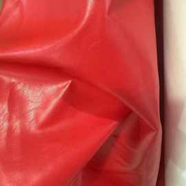 弹力PU软包皮革面料小细纹箱包鞋材皮料平弹服装平纹服饰辅料跨境