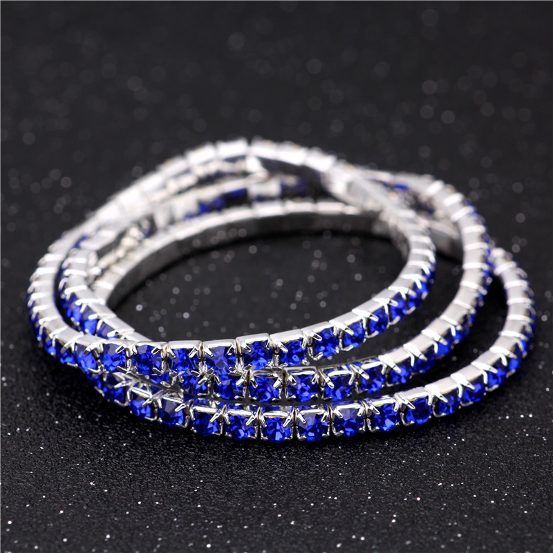 Simple Style Geometric Crystal Rhinestone Gem Bracelets display picture 19